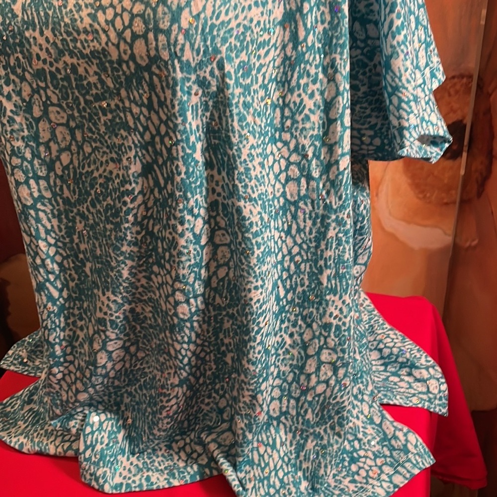Top with glitter